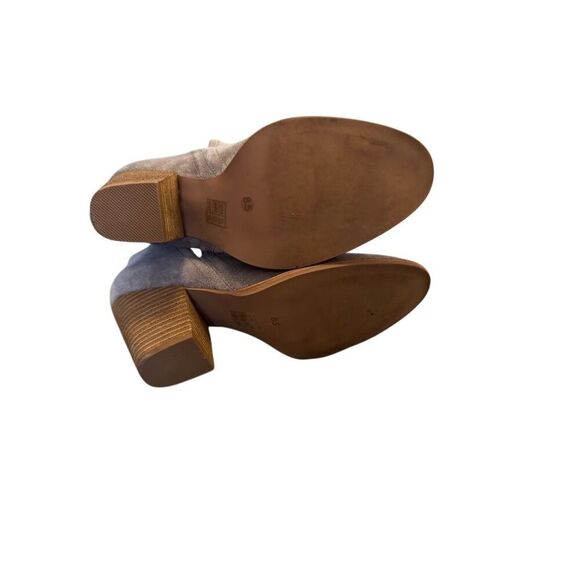 Jeffrey Campbell Rosalee Women's Brown Suede Ankle Booties Size 8.5 - Picture 6 of 8